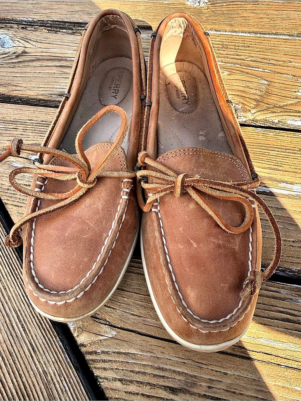 Sperry Top-Sider Boat Shoes Brown US 9.5M